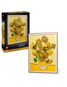 LEGO ART VINCENT VAN GOGH GIRASOLI QUADRO 3D (31215)