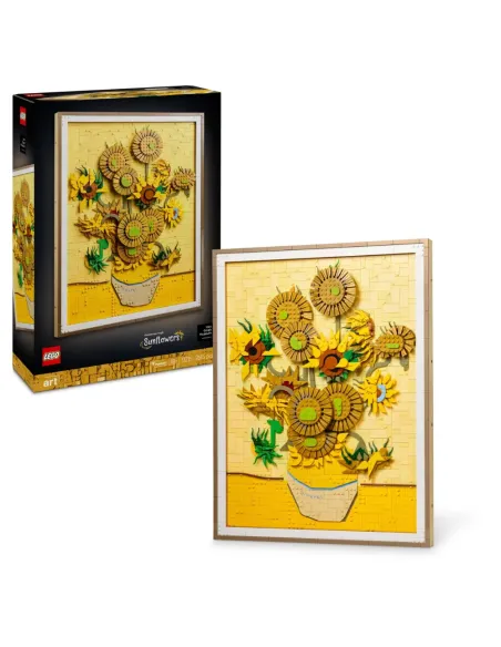 LEGO ART VINCENT VAN GOGH GIRASOLI QUADRO 3D (31215)