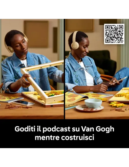 LEGO ART VINCENT VAN GOGH GIRASOLI QUADRO 3D (31215)