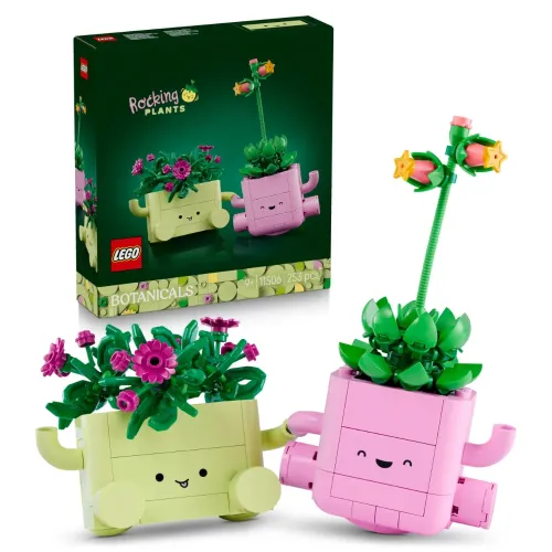 LEGO BOTANICALS PIANTE DONDOLANTI CON VASI...