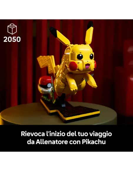 LEGO POKEMON PIKACHU E POKE BALL DA ESPOSIZIONE (72152)