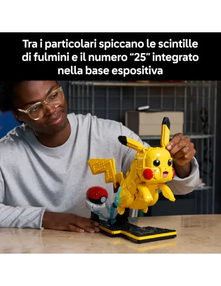 LEGO POKEMON PIKACHU E POKE BALL DA ESPOSIZIONE (72152)