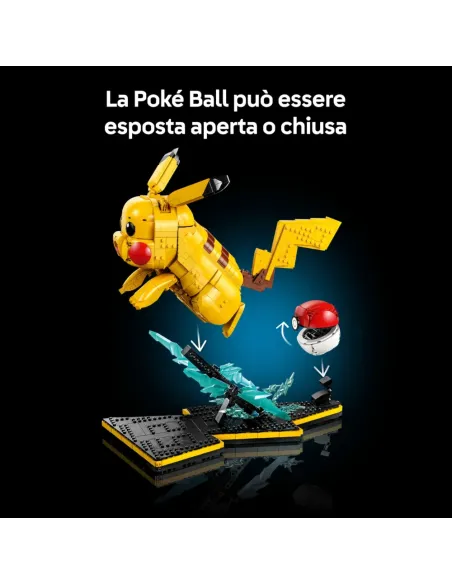 LEGO POKEMON PIKACHU E POKE BALL DA ESPOSIZIONE (72152)