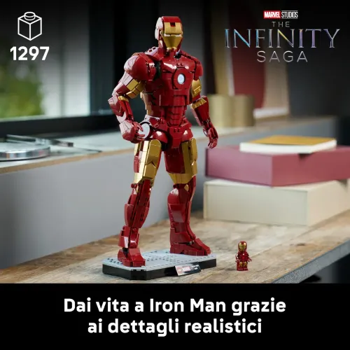 LEGO MARVEL IRON MAN MARK 3 EDIZIONE DEL...