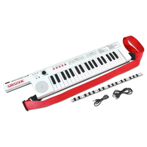 BONTEMPI KEYTAR ELETTRONICA BIANCA 37 TASTI CON...