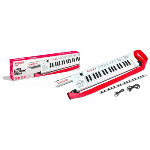 BONTEMPI KEYTAR ELETTRONICA BIANCA 37 TASTI CON...