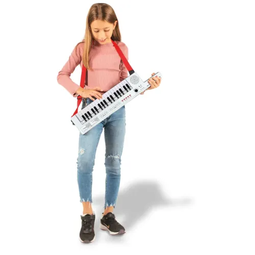 BONTEMPI KEYTAR ELETTRONICA BIANCA 37 TASTI CON...