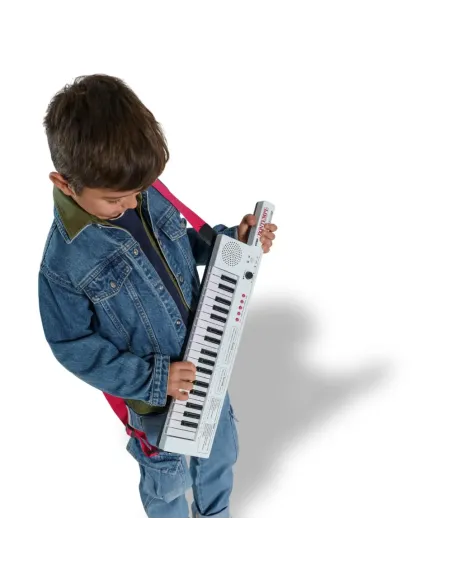 BONTEMPI KEYTAR ELETTRONICA BIANCA 37 TASTI CON TRACOLLA (243721)