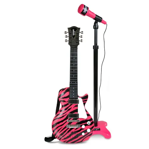 BONTEMPI CHITARRA ROCK CON MICROFONO DA PALCO...