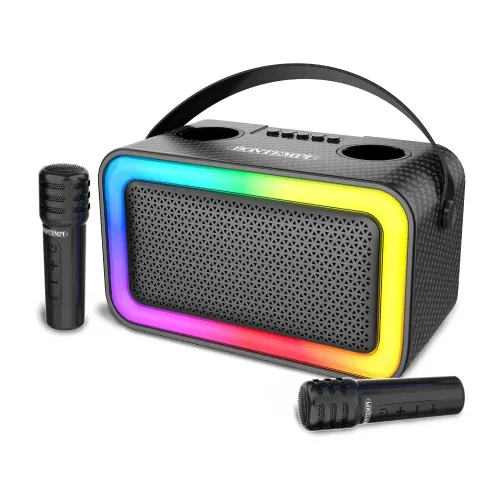 BONTEMPI CASSA WIRELESS CON 2 MICROFONI SENZA...