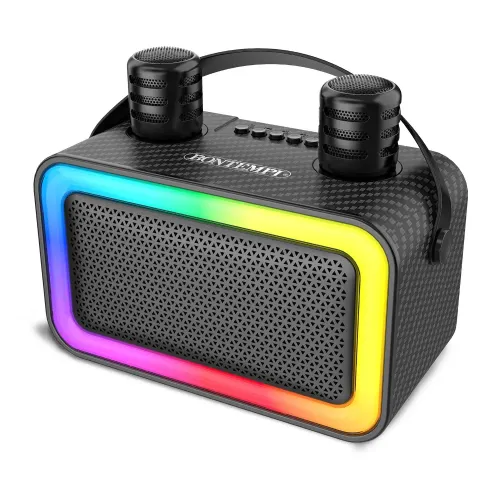 BONTEMPI CASSA WIRELESS CON 2 MICROFONI SENZA...