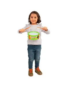 BONTEMPI TAMBURO PICCOLO GREEN CON TRACOLLA E BACCHETTE... 2