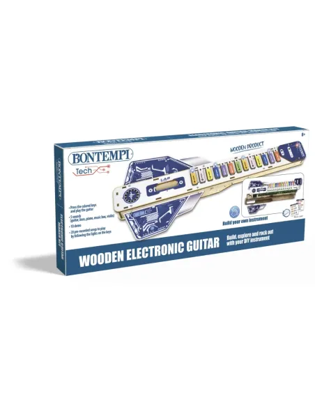 BONTEMPI KIT DI MONTAGGIO CHITARRA ELETTRONICA IN LEGNO (801000)