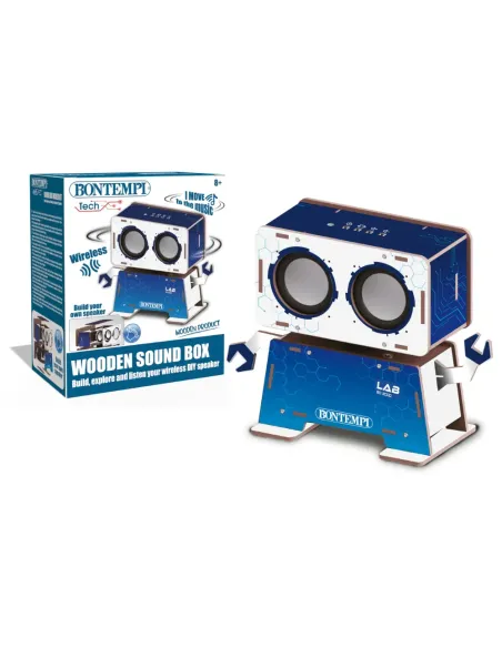 BONTEMPI KIT DI MONTAGGIO CASSA SOUND BOX WIRELESS IN LEGNO (802000)