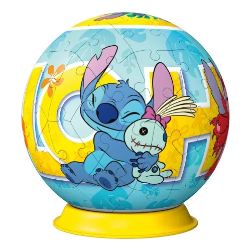 PUZZLEBALL 3D STITCH 72 PEZZI RAVENSBURGER (11596)