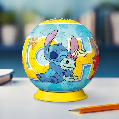 PUZZLEBALL 3D STITCH 72 PEZZI RAVENSBURGER (11596)