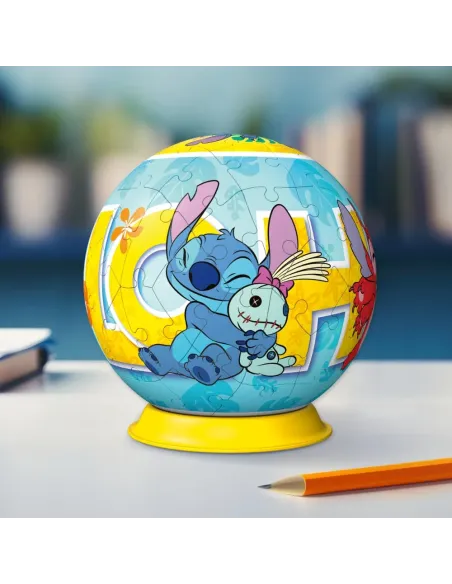 PUZZLEBALL 3D STITCH 72 PEZZI RAVENSBURGER (11596)