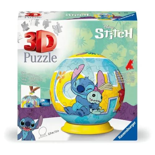 PUZZLEBALL 3D STITCH 72 PEZZI RAVENSBURGER (11596)