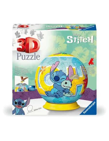 PUZZLEBALL 3D STITCH 72 PEZZI RAVENSBURGER (11596)