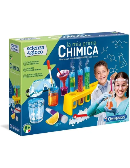CLEMENTONI LA MIA PRIMA CHIMICA OLTRE 100 ESPERIMENTI (12800)