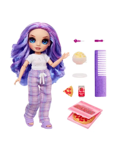 RAINBOW HIGH JUNIOR HIGH PJ PARTY VIOLET BAMBOLA 22 CM (503705)