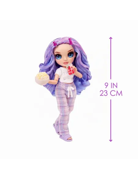 RAINBOW HIGH JUNIOR HIGH PJ PARTY VIOLET BAMBOLA 22 CM (503705)