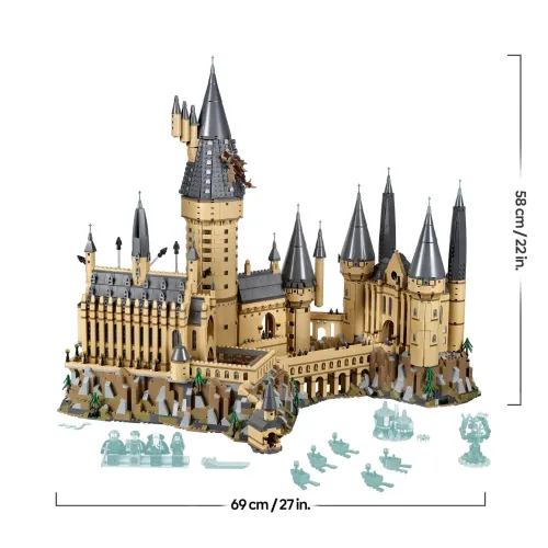 LEGO HARRY POTTER CASTELLO DI HOGWARTS DA...