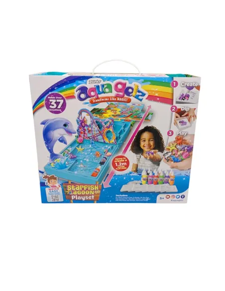 AQUA GELZ STARFISH LAGOON PLAYSET KIT CREATIVO SIMBA (106322593)