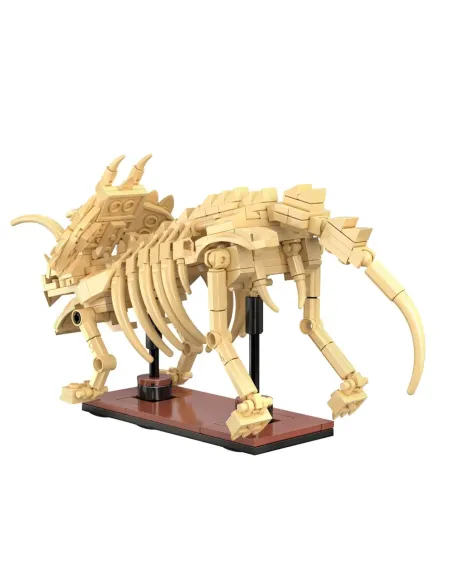 CADA SCHELETRO DI TRICERATOPO FOSFORESCENTE 272 PEZZI (C59013W)