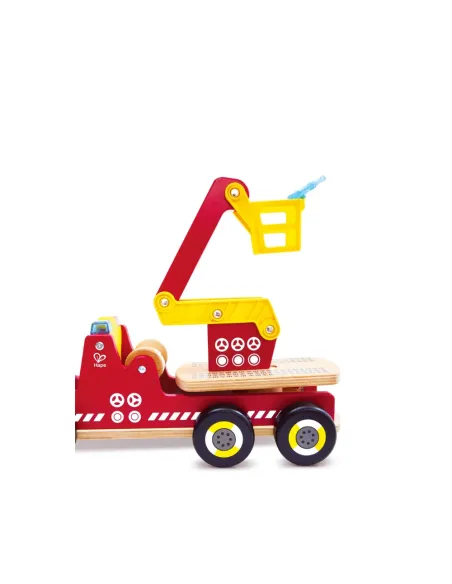 HAPE CAMION DEI POMPIERI CON LUCI E SIRENA (E3090)