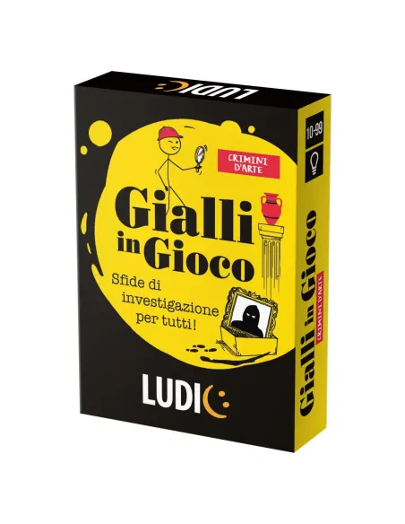 GIALLI IN GIOCO DELITTI IN VACANZA GIOCO DI CARTE INVESTIGATIVO (IT58790)