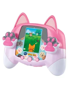 VTECH KIDIPET KITTY LIFE CONSOLE GATTINO VIRTUALE ROSA...