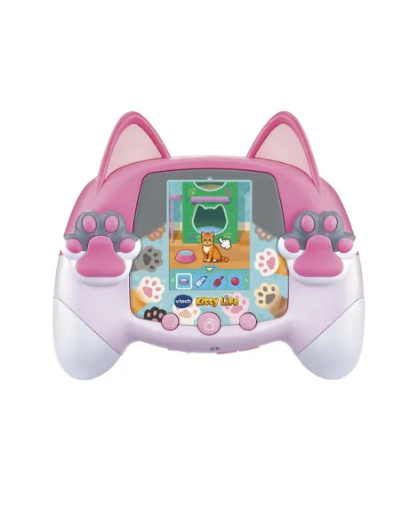 VTECH KIDIPET KITTY LIFE CONSOLE GATTINO VIRTUALE ROSA (80-594259)