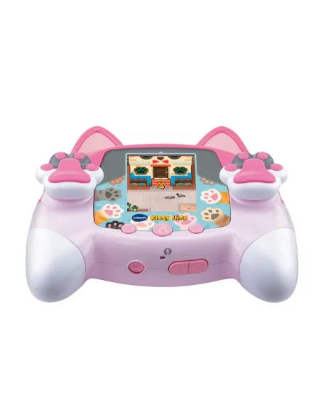 VTECH KIDIPET KITTY LIFE CONSOLE GATTINO VIRTUALE ROSA (80-594259)
