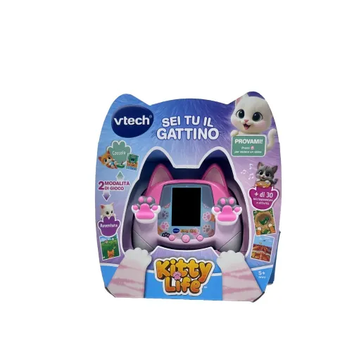 VTECH KIDIPET KITTY LIFE CONSOLE GATTINO...