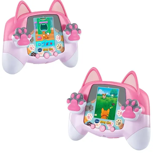 VTECH KIDIPET KITTY LIFE CONSOLE GATTINO...