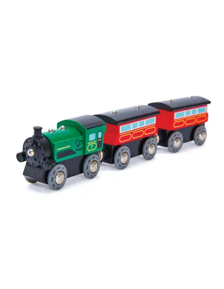 HAPE TRENO PASSEGGERI D'EPOCA A VAPORE IN LEGNO (E3719)