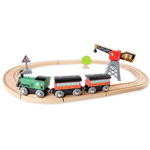 HAPE TRENO PASSEGGERI D'EPOCA A VAPORE IN LEGNO...