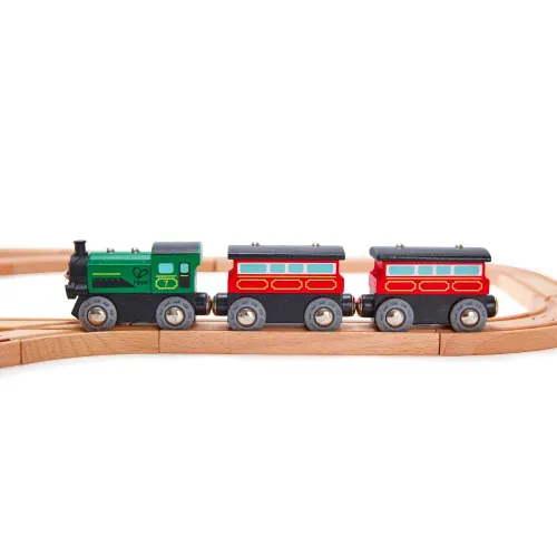 HAPE TRENO PASSEGGERI D'EPOCA A VAPORE IN LEGNO...