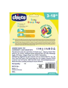 CHICCO TRILLINO CHIAVI AFFERRAFACILE (5953) 2