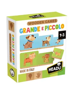 HEADU GRANDE E PICCOLO INCASTRI DIDATTICI IN LEGNO (IT60919)