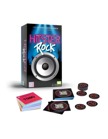 HITSTER ROCK GIOCO MUSICALE IN ITALIANO YAS GAMES (21197400)
