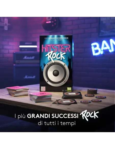 HITSTER ROCK GIOCO MUSICALE IN ITALIANO YAS GAMES (21197400)