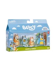 BLUEY ACTION FIGURE 4 PERSONAGGI FAMIGLIA HEELER (21739902)