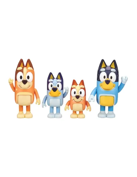BLUEY ACTION FIGURE 4 PERSONAGGI FAMIGLIA HEELER (21739902)