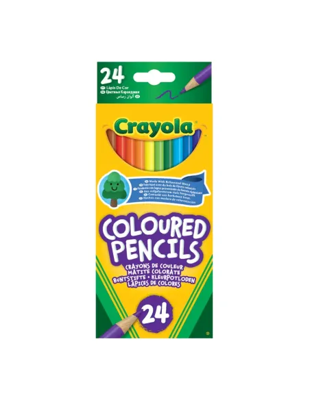 CRAYOLA 24 MATITE COLORATE PRE-TEMPERATE (3624)