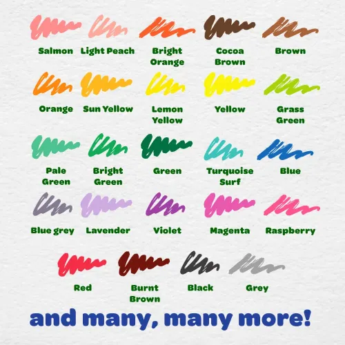 CRAYOLA SUPER TIPS 50 PENNARELLI LAVABILI A...