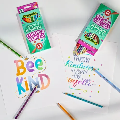 CRAYOLA COLOURS OF KINDNESS 12 MATITE COLORATE...