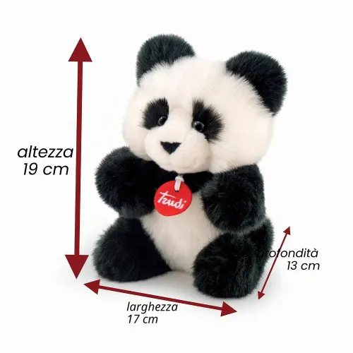 TRUDI FLUFFIES PANDA PELUCHE 24 CM (29005)