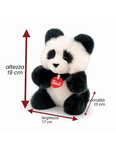 TRUDI FLUFFIES PANDA PELUCHE 24 CM (29005)